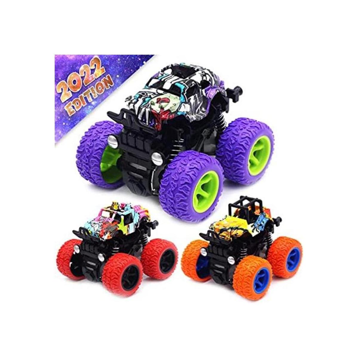 Monster Trucks Juguetes para niños Paquete de 3 mini
