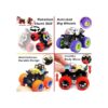 Monster Trucks Juguetes para niños Paquete de 3 mini_6