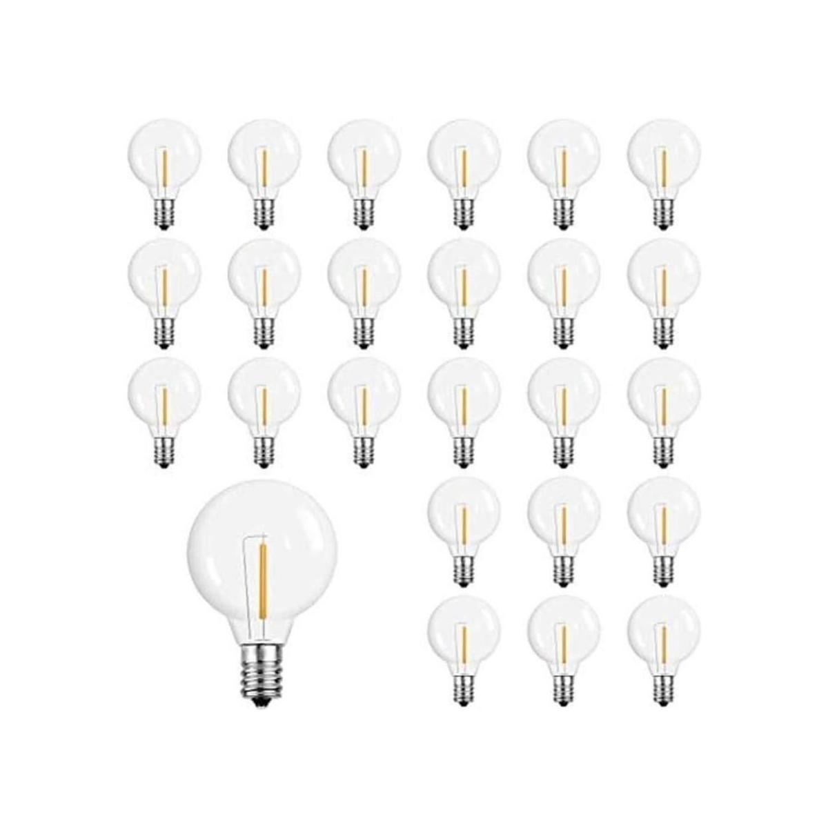 ECOVANIA Bombillas G40 de repuesto bombillas LED de