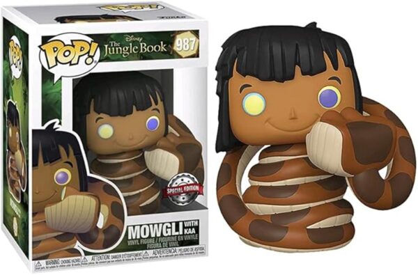 Funko Pop The Jungle Book Mowgli con figura de vinilo_3