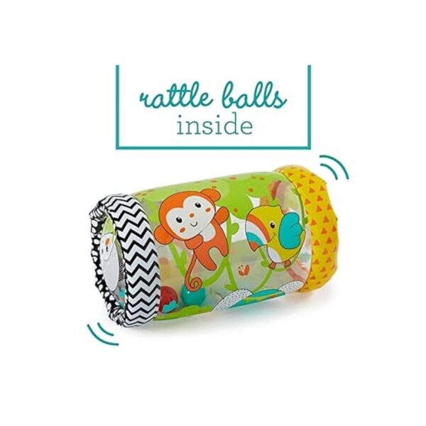 Infantino Jungle Peek Roll Fomenta el gateo juguete_2