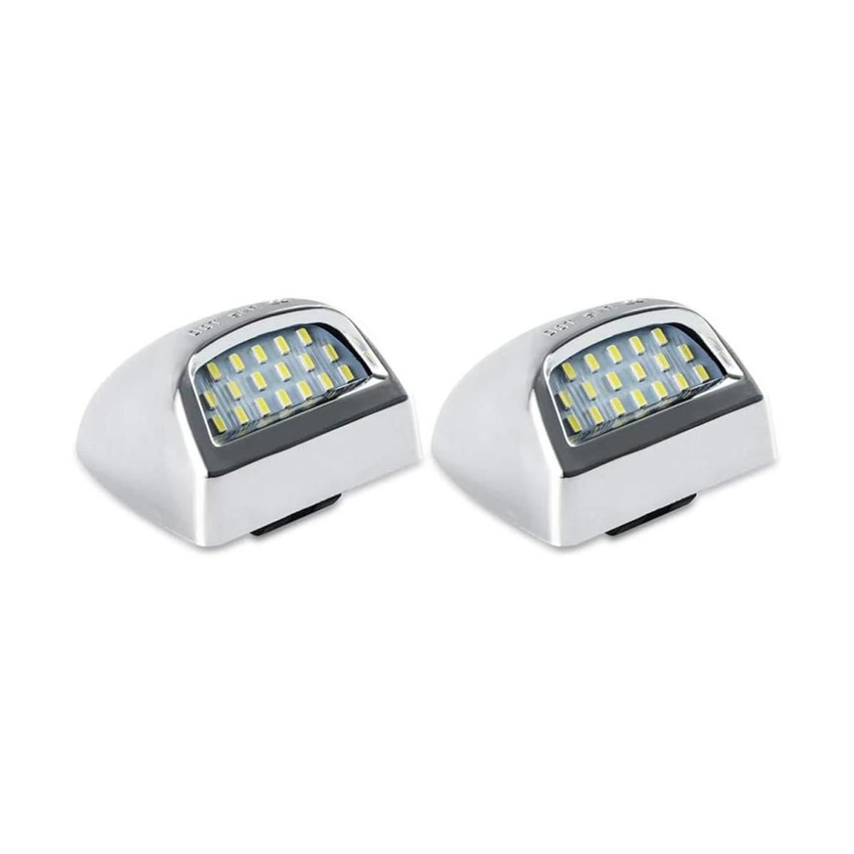 DLumina Carcasa de montaje de luces LED cromadas para