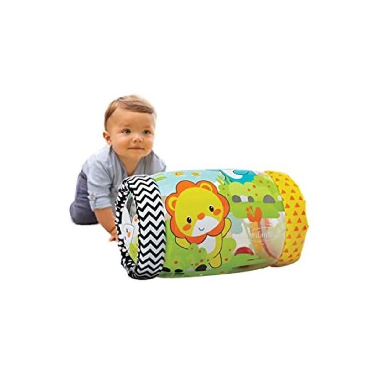 Infantino Jungle Peek Roll Fomenta el gateo juguete