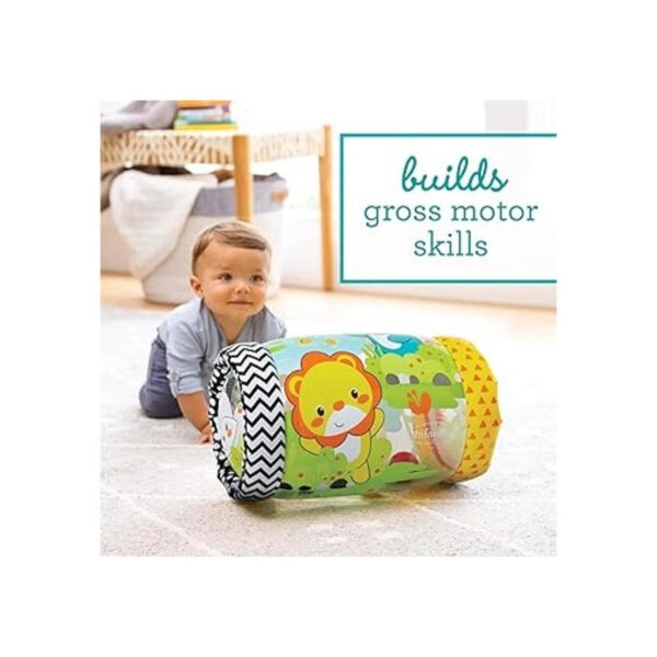 Infantino Jungle Peek Roll Fomenta el gateo juguete_4