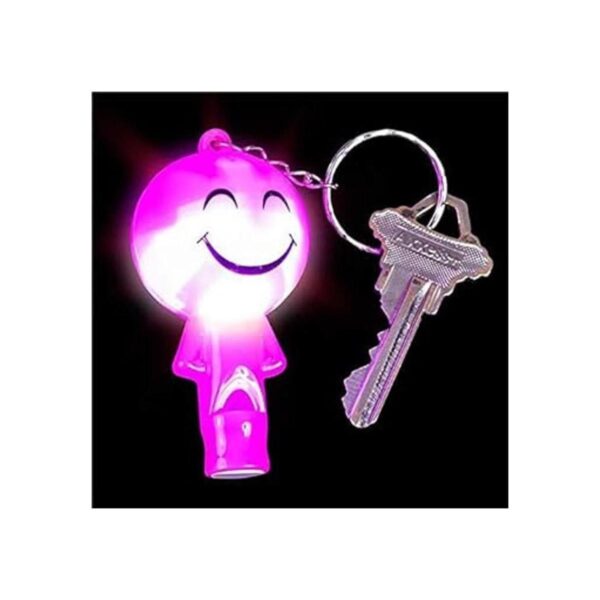 ArtCreativity Llaveros iluminados para niños con silbatos_4