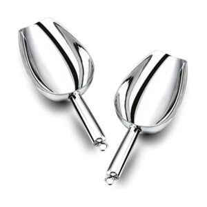 Cucharada de hielo de 6.8 fl oz de acero inoxidable PP