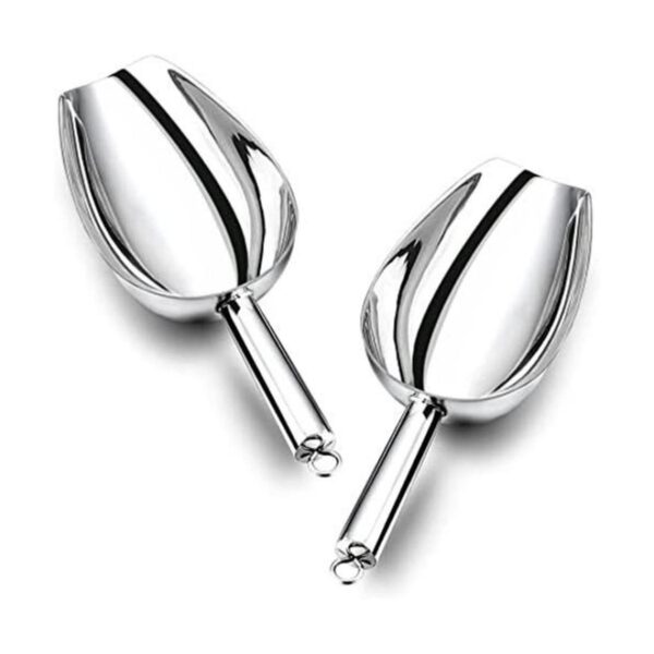 Cucharada de hielo de 6.8 fl oz de acero inoxidable PP