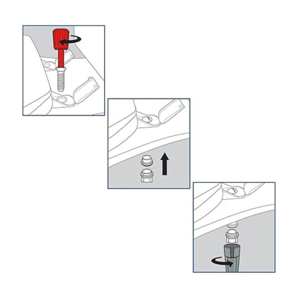 Ginsey Home Solutions Kit de ajuste para asiento de_2