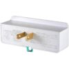 Convertidor de adaptador de salida de 2 clavijas a 3