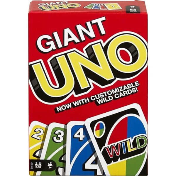 Mattel Juegos UNO Clásico gigante UNO Multicolor_1