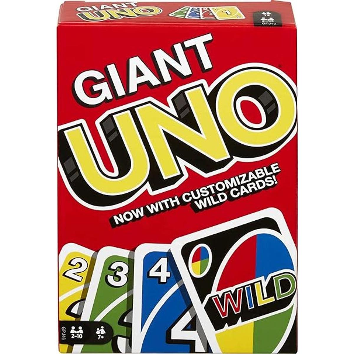 Mattel Juegos UNO Clásico gigante UNO Multicolor