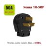 Nema LK3351 Enchufe de 1050P de 50 amperios 125V250V_3