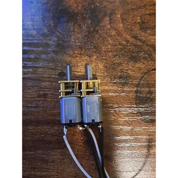 Eilumduo 2 piezas DC 12 V 60 RPM Micro velocidad de_6