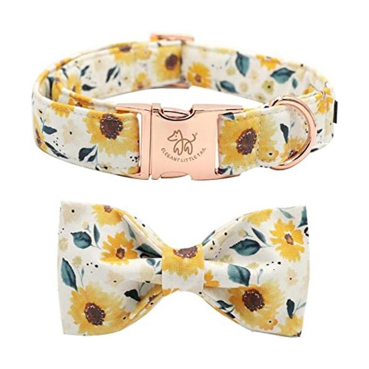 Elegant little tail Collar ajustable con corbatín para