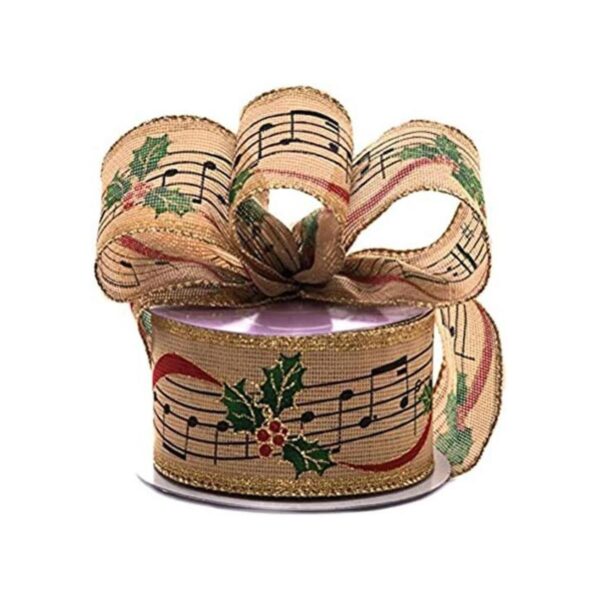 Cinta de Navidad con cable natural Paper Mart_1