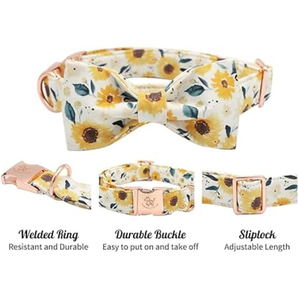 Elegant little tail Collar ajustable con corbatín para
