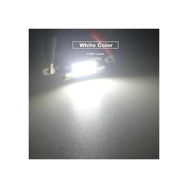 DODOFUN Focos LED para interior de coche 6000 K para_5