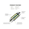 DODOFUN Focos LED para interior de coche 6000 K para_3