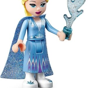 Lego Disney Princess Frozen 2 Minifigure Elsa con capa_1