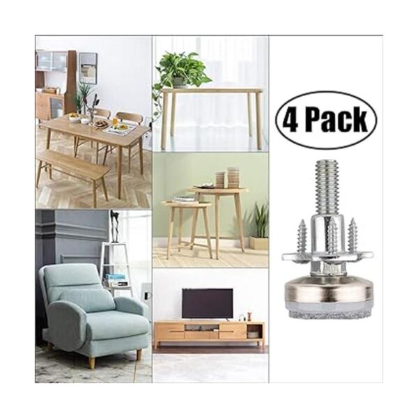 Niveladores de patas de muebles resistentes ajustables