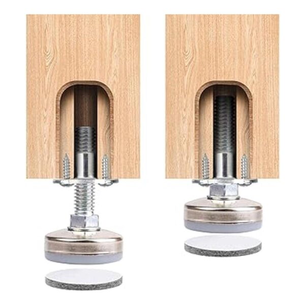 Niveladores de patas de muebles resistentes ajustables