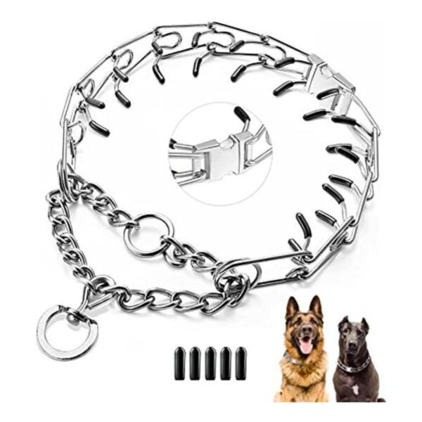 Collar de punta para perro collar de pinza para perro con