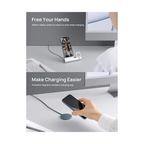JSAUX Cargador inalámbrico magnético compatible con_4