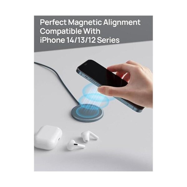 JSAUX Cargador inalámbrico magnético compatible con_2