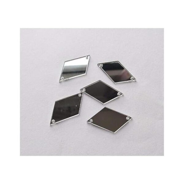Cuentas de espejo con forma de diamante diamantes de_3