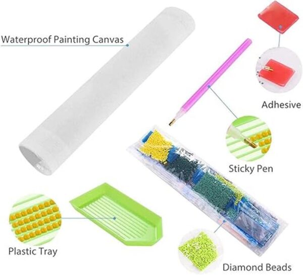Kits de pintura de diamante 5D para adultos completos