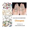Choupee Diamantes de imitación cosidos 48 piezas de_4