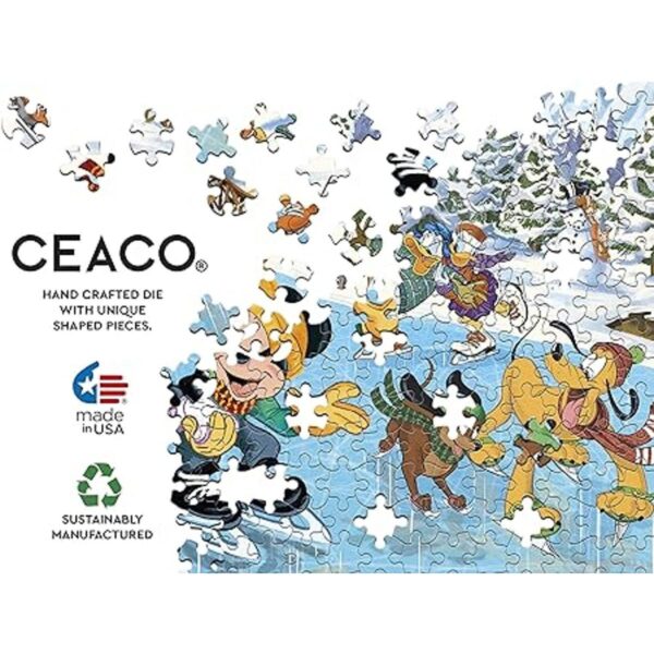 Ceaco Disney Holiday Together Time Mickey Minnie_6