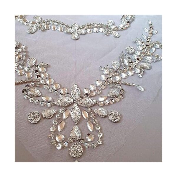 Apliques de ropa con cuentas de diamantes de imitación de_4