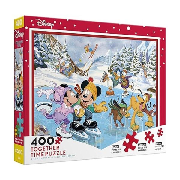 Ceaco Disney Holiday Together Time Mickey Minnie_3