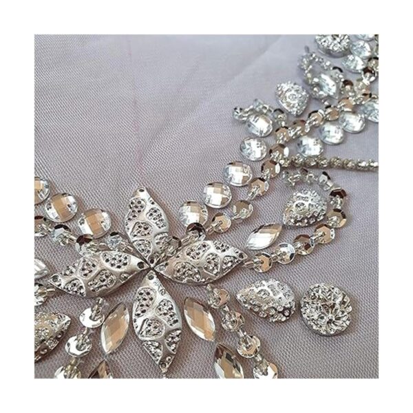Apliques de ropa con cuentas de diamantes de imitación de_3