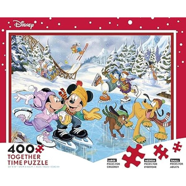 Ceaco Disney Holiday Together Time Mickey Minnie_2