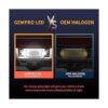 GemPro Lámpara de matrícula LED de repuesto para Ford F150_4