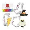 Ann Clark Cookie Cutters Juego de 3 piezas de brujería y_1
