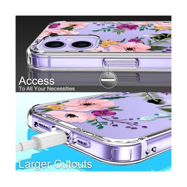 GiiKa Funda rígida para iPhone 12 Mini con protector de_5