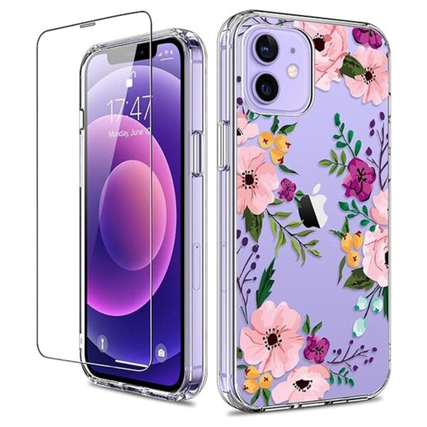 GiiKa Funda rígida para iPhone 12 Mini con protector de_1