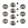 Mingchen Retro Oval Flor Textura Remache Decorativo Metal_1