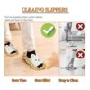 Liitrton 1 par de pantuflas lavables de microfibra de_3