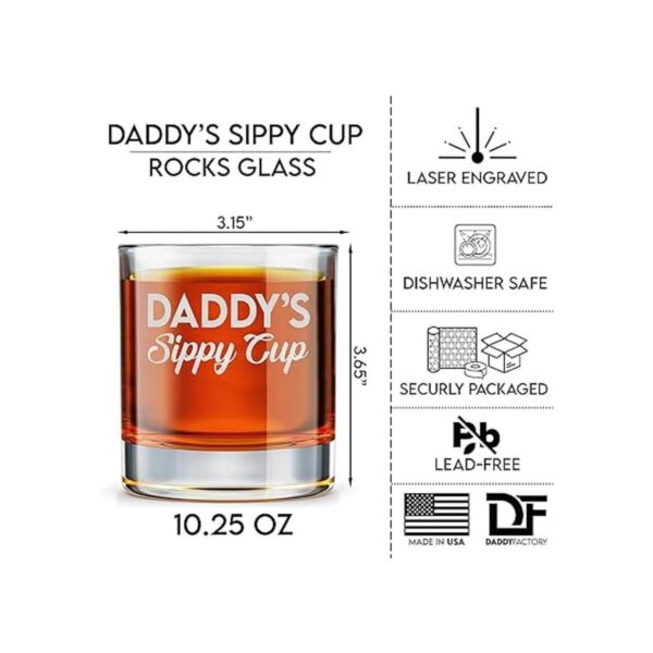 DADDY FACTORY Daddys Sippy Cup Vaso de whisky
