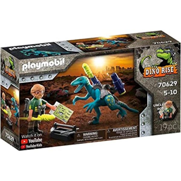 PLAYMOBIL Dino Rise Deinonychus listo para la batalla_1