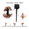 PACJOY Guirnalda de luces solares de abeja 30 LED_3