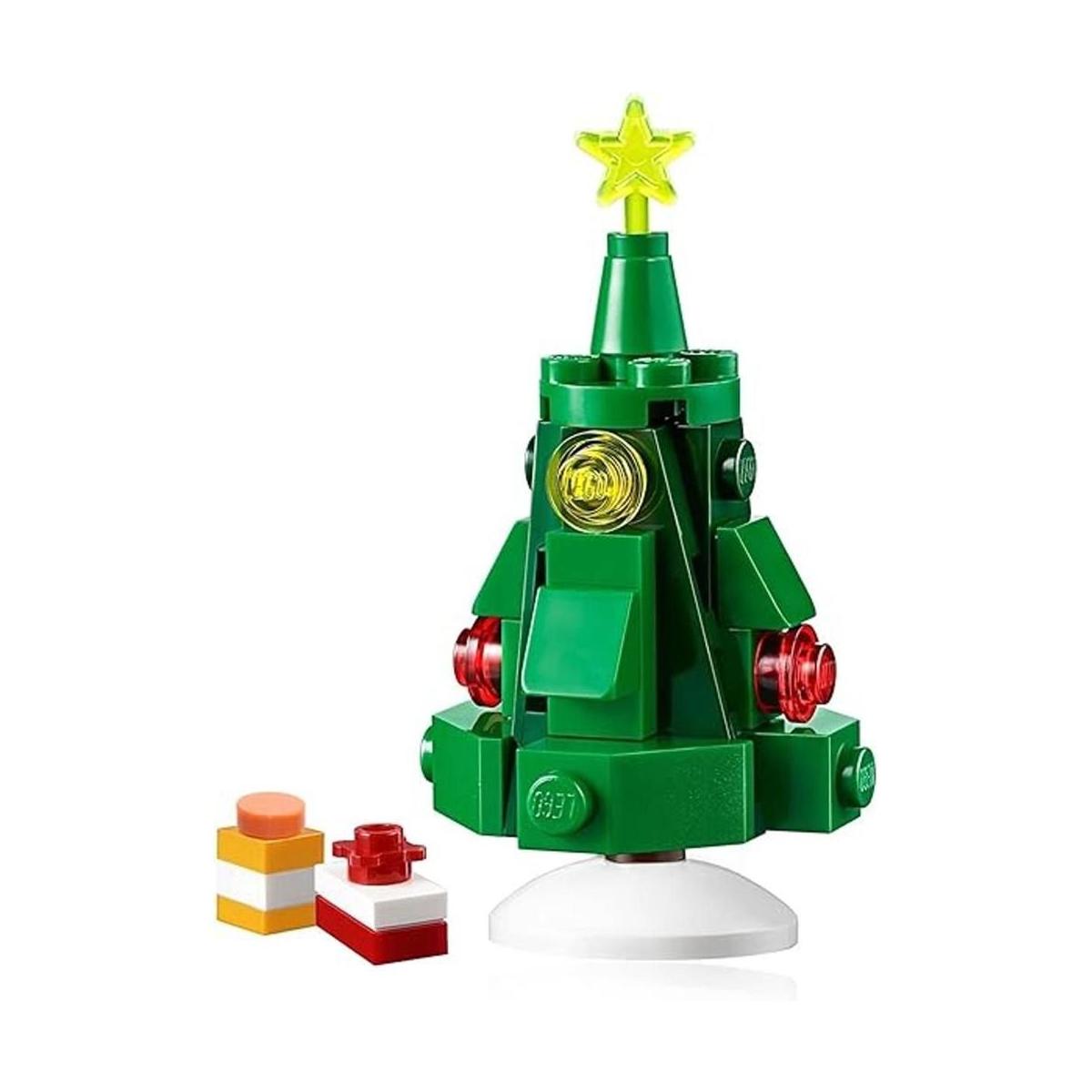 LEGO Mini juego de construcción navideño árbol de Navidad