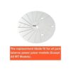 Herramienta de media luna naranja con cuchilla compatible_5