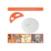 Herramienta de media luna naranja con cuchilla compatible_6