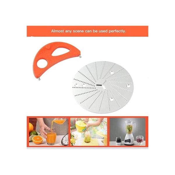 Herramienta de media luna naranja con cuchilla compatible_6