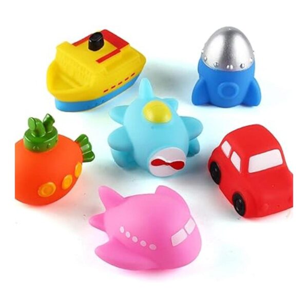 Juego de 6 paquetes de juguetes de baño con luces_6